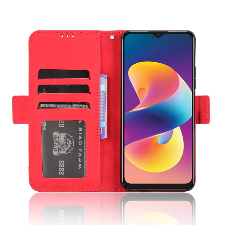 For TCL 50 LE Skin Feel Calf Texture Card Slots Leather Phone Case