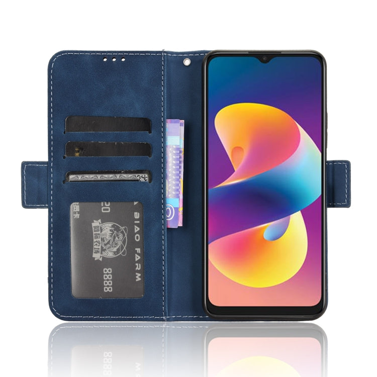 For TCL 50 LE Skin Feel Calf Texture Card Slots Leather Phone Case