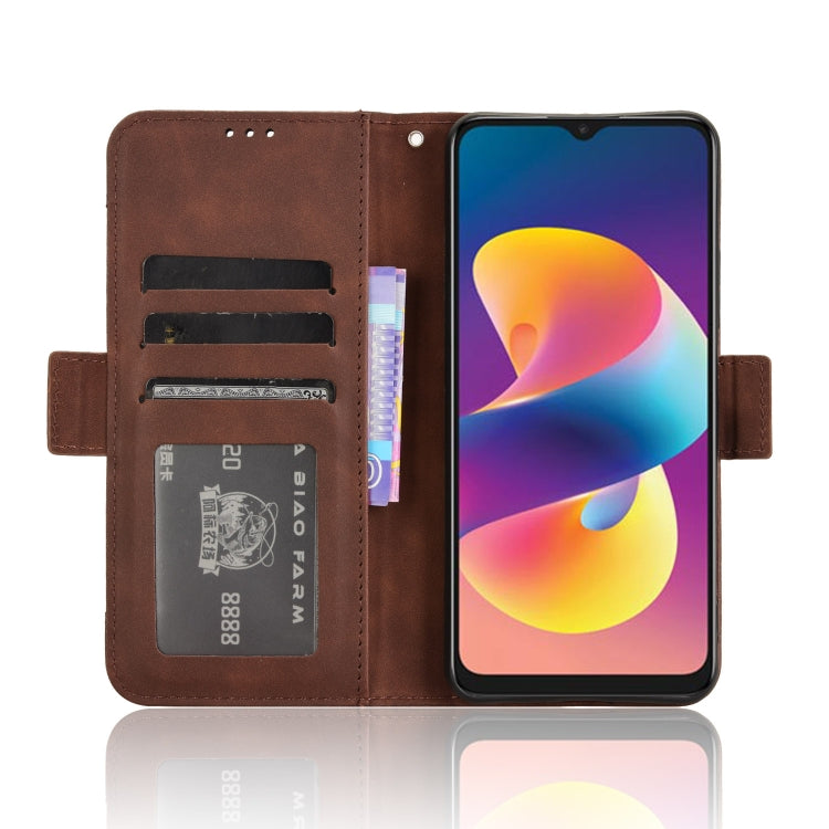 For TCL 50 LE Skin Feel Calf Texture Card Slots Leather Phone Case