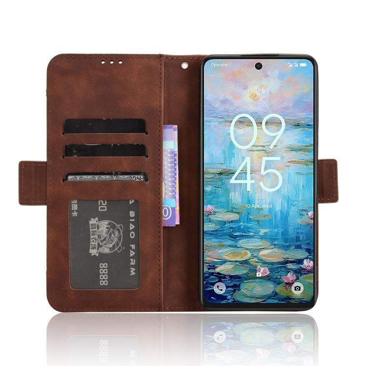 For TCL 50 NxtPaper 5G Skin Feel Calf Texture Card Slots Leather Phone Case