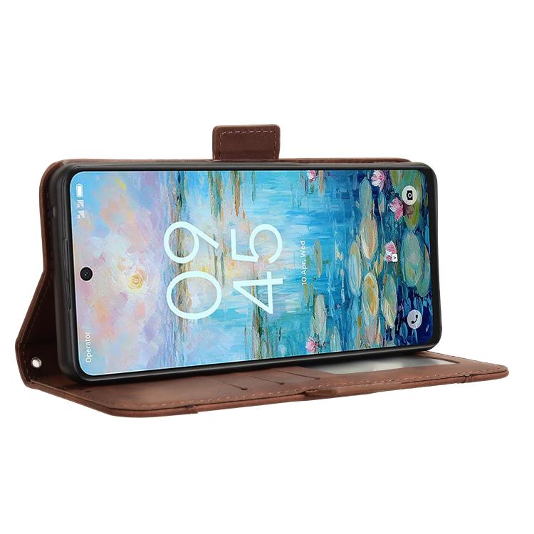 For TCL 50 NxtPaper 5G Skin Feel Calf Texture Card Slots Leather Phone Case