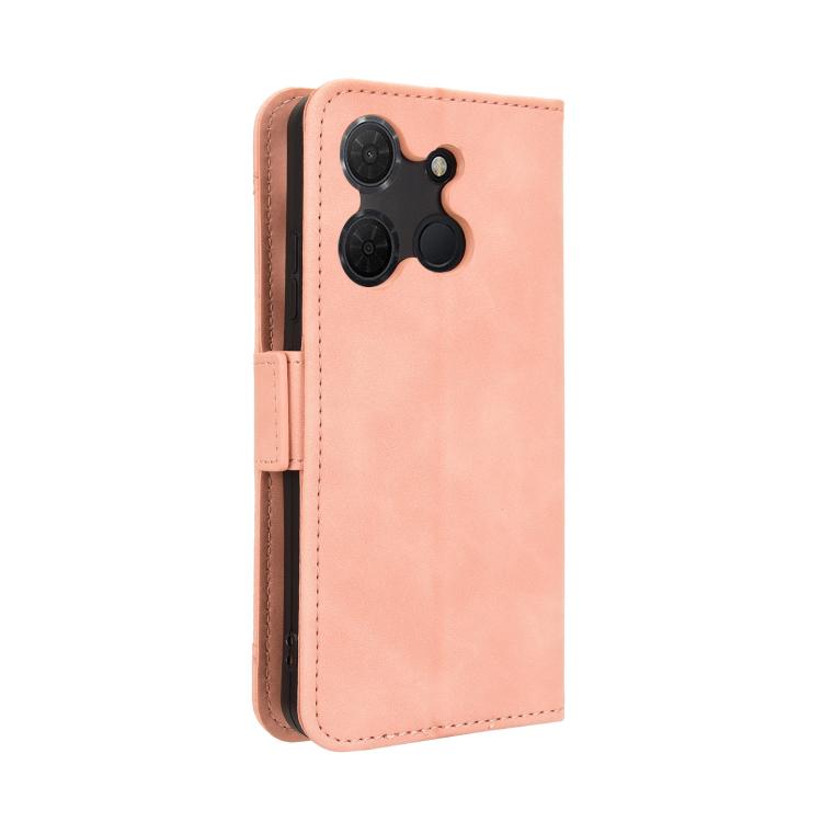 For TCL 503 Skin Feel Calf Texture Card Slots Leather Phone Case