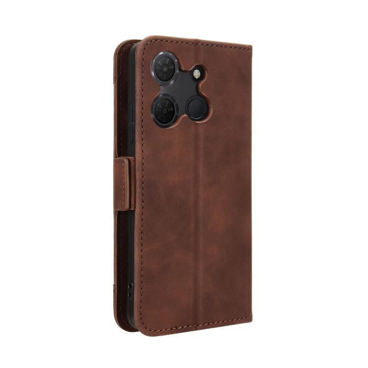 For TCL 503 Skin Feel Calf Texture Card Slots Leather Phone Case