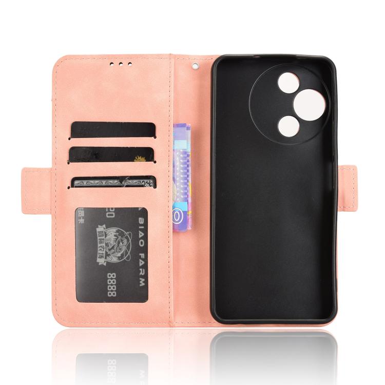 For TCL 60R 5G Skin Feel Calf Texture Card Slots Leather Phone Case