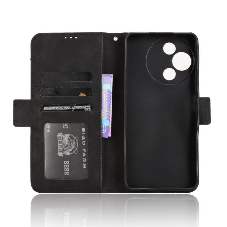 For TCL 60R 5G Skin Feel Calf Texture Card Slots Leather Phone Case