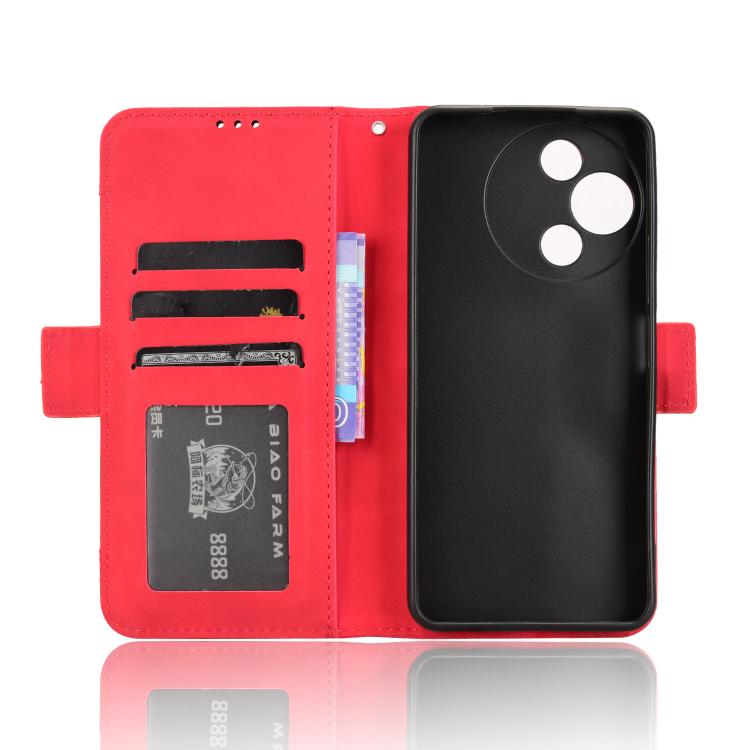 For TCL 60R 5G Skin Feel Calf Texture Card Slots Leather Phone Case