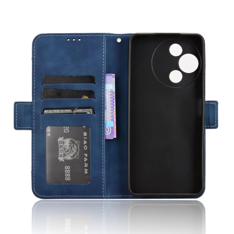 For TCL 60R 5G Skin Feel Calf Texture Card Slots Leather Phone Case