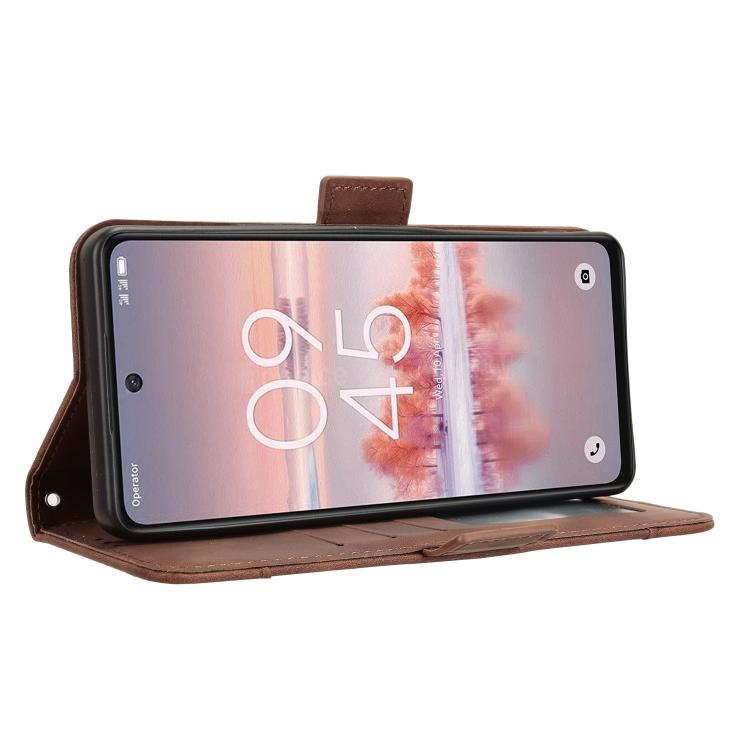 For TCL 60 NxtPaper Skin Feel Calf Texture Card Slots Leather Phone Case