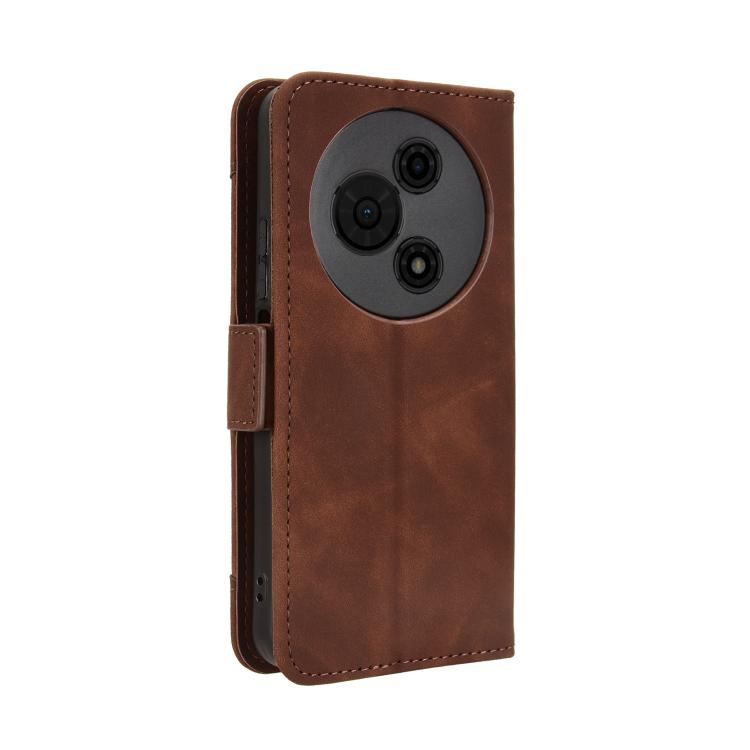 For TCL 605 / 60 SE Skin Feel Calf Texture Card Slots Leather Phone Case
