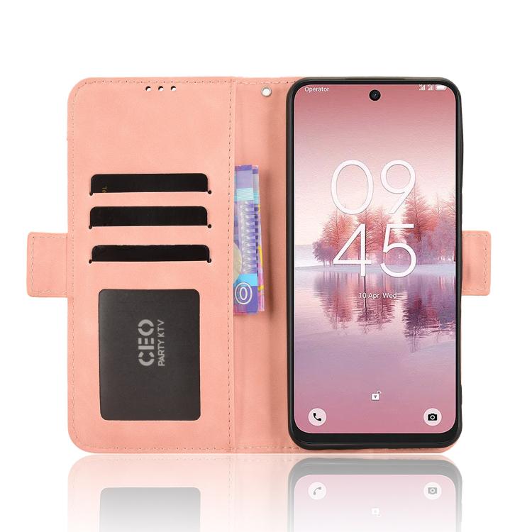 For TCL 60 SE NxtPaper 5G Skin Feel Calf Texture Card Slots Leather Phone Case