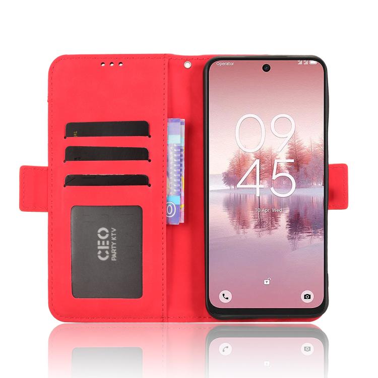 For TCL 60 SE NxtPaper 5G Skin Feel Calf Texture Card Slots Leather Phone Case