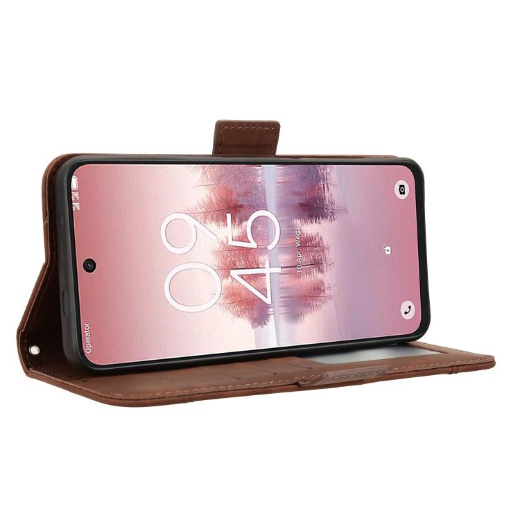 For TCL 60 SE NxtPaper 5G Skin Feel Calf Texture Card Slots Leather Phone Case