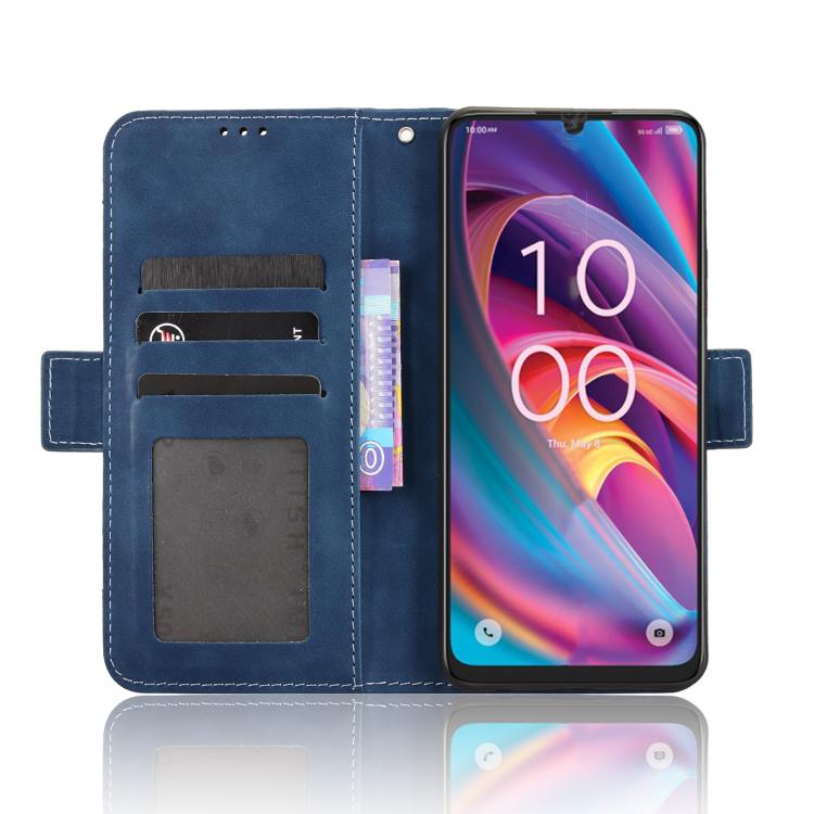 For TCL K32 5G / K33 5G Skin Feel Calf Texture Card Slots Leather Phone Case