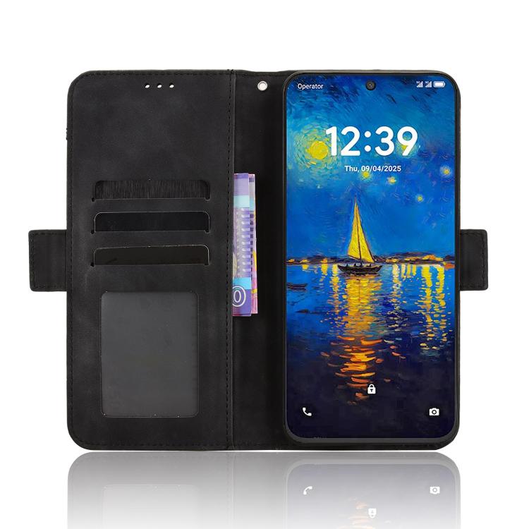 For TCL NxtPaper 60 Ultra 5G Skin Feel Calf Texture Card Slots Leather Phone Case