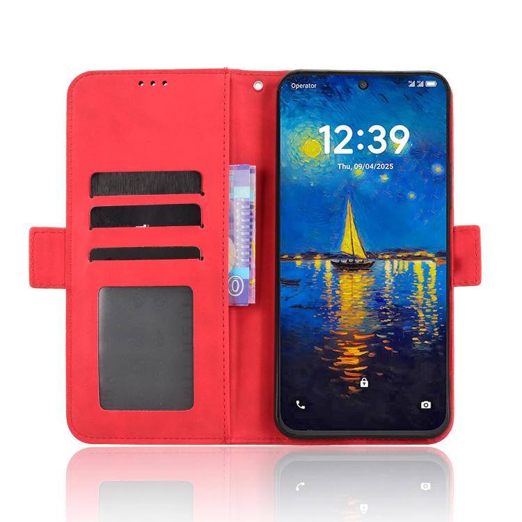 For TCL NxtPaper 60 Ultra 5G Skin Feel Calf Texture Card Slots Leather Phone Case