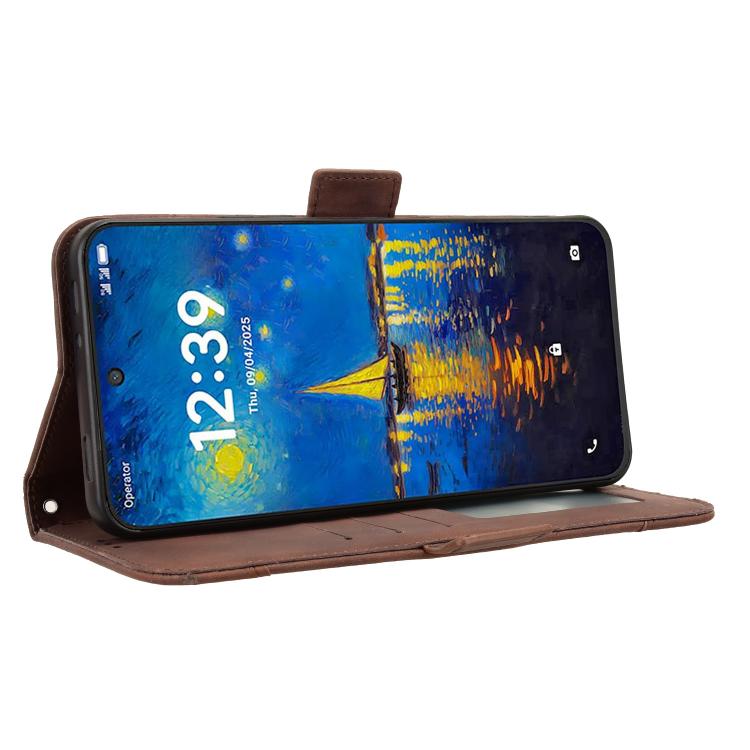 For TCL NxtPaper 60 Ultra 5G Skin Feel Calf Texture Card Slots Leather Phone Case
