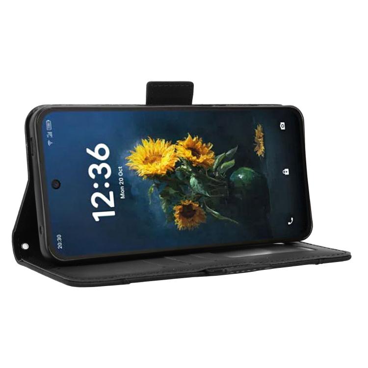 For TCL NxtPaper 70 Pro 5G Skin Feel Calf Texture Card Slots Leather Phone Case