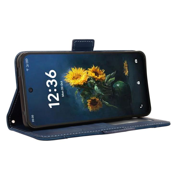 For TCL NxtPaper 70 Pro 5G Skin Feel Calf Texture Card Slots Leather Phone Case