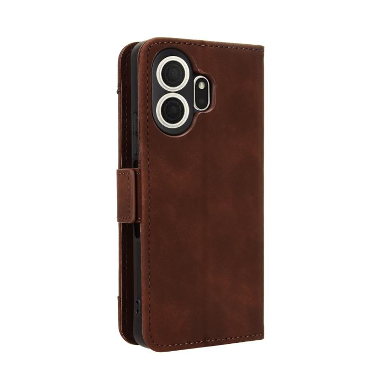 For TCL NxtPaper 70 Pro 5G Skin Feel Calf Texture Card Slots Leather Phone Case