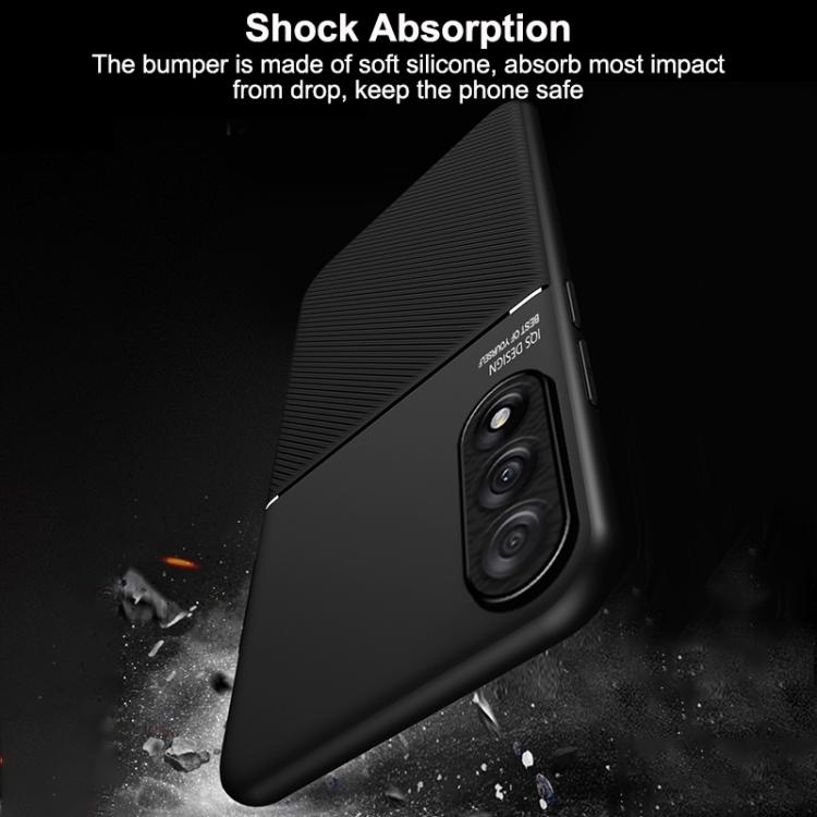 For OnePlus Ace 5 Ultra / Nord 5 Classic Tilt Strip Grain Magnetic PC Hybrid TPU Phone Case