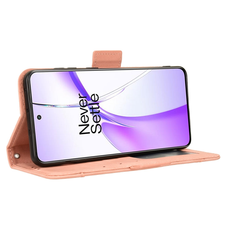 For OnePlus Nord CE4 5G Skin Feel Calf Texture Card Slots Leather Phone Case
