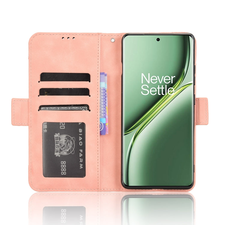 For OnePlus Ace 3 Pro Skin Feel Calf Texture Card Slots Leather Phone Case