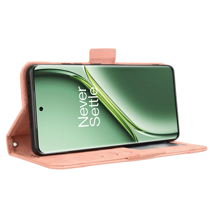 For OnePlus Ace 3 Pro Skin Feel Calf Texture Card Slots Leather Phone Case