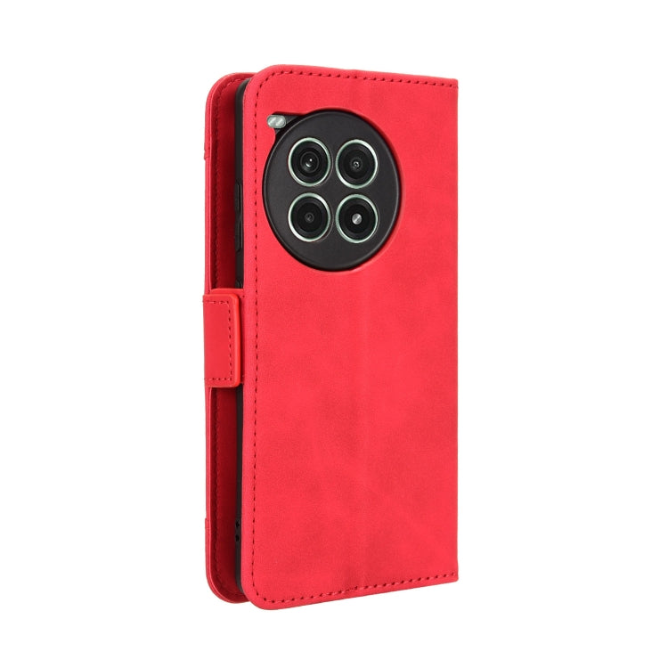 For OnePlus Ace 3 Pro Skin Feel Calf Texture Card Slots Leather Phone Case