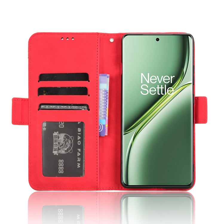 For OnePlus Ace 3 Pro Skin Feel Calf Texture Card Slots Leather Phone Case