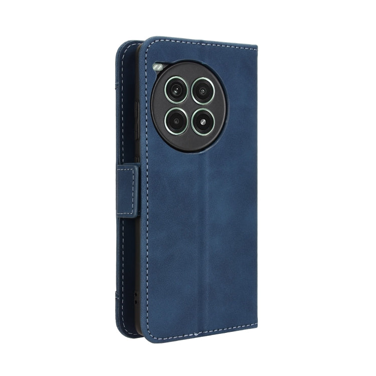 For OnePlus Ace 3 Pro Skin Feel Calf Texture Card Slots Leather Phone Case