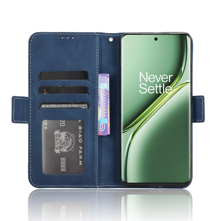 For OnePlus Ace 3 Pro Skin Feel Calf Texture Card Slots Leather Phone Case