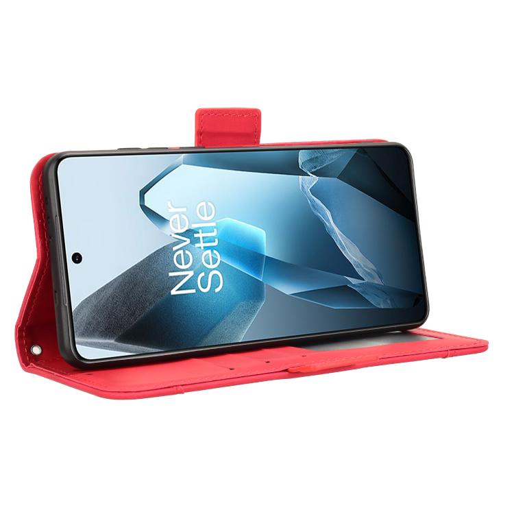 For OnePlus 13 5G Skin Feel Calf Texture Card Slots Leather Phone Case