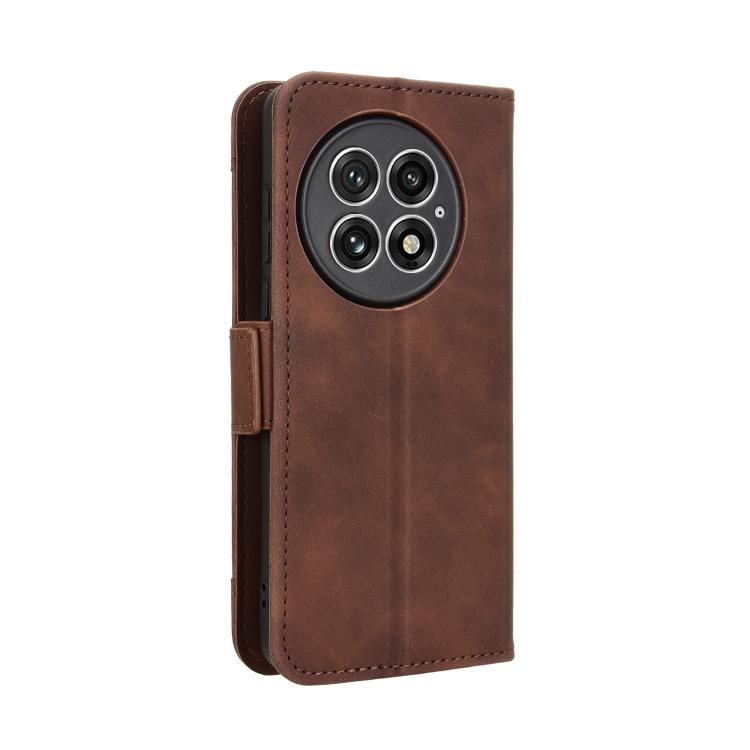 For OnePlus 13 5G Skin Feel Calf Texture Card Slots Leather Phone Case