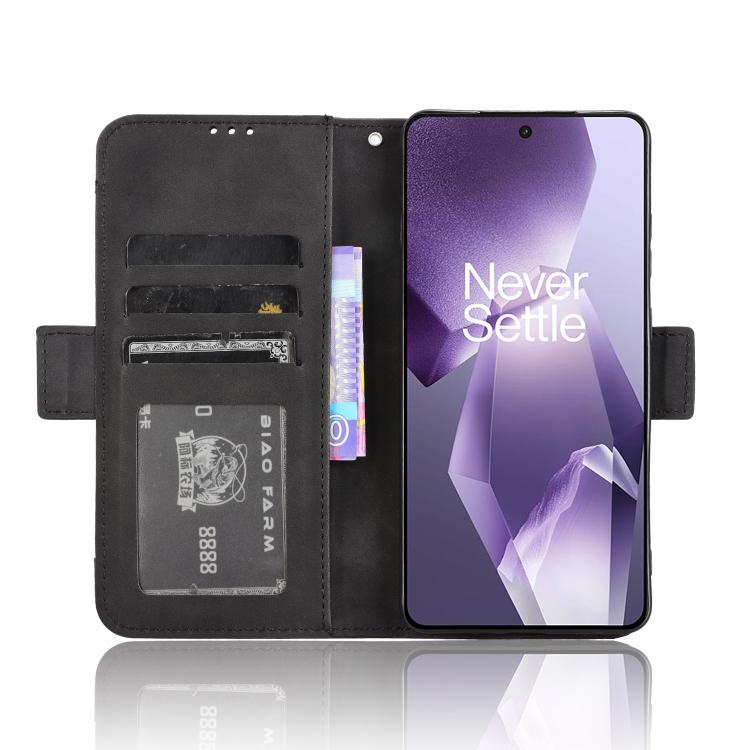 For OnePlus Ace 5 5G / 5 Pro 5G / 13R 5G Skin Feel Calf Texture Card Slots Leather Phone Case