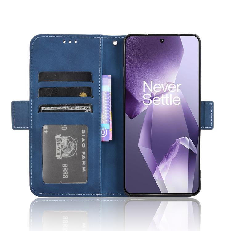 For OnePlus Ace 5 5G / 5 Pro 5G / 13R 5G Skin Feel Calf Texture Card Slots Leather Phone Case