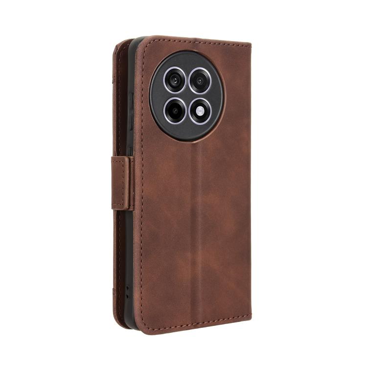 For OnePlus Ace 5 5G / 5 Pro 5G / 13R 5G Skin Feel Calf Texture Card Slots Leather Phone Case