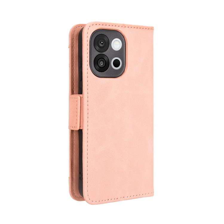 For OnePlus 13T Skin Feel Calf Texture Card Slots Leather Phone Case