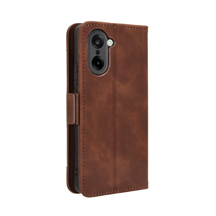 For OnePlus Nord CE5 / Ace 5 Racing 5G Skin Feel Calf Texture Card Slots Leather Phone Case