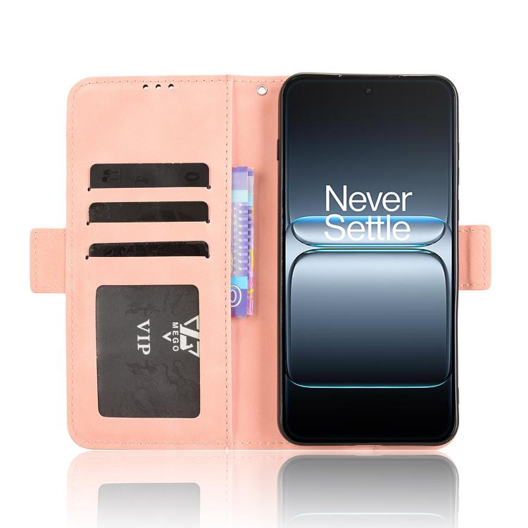 For OnePlus Nord 5 / Ace 5 Ultra 5G Skin Feel Calf Texture Card Slots Leather Phone Case