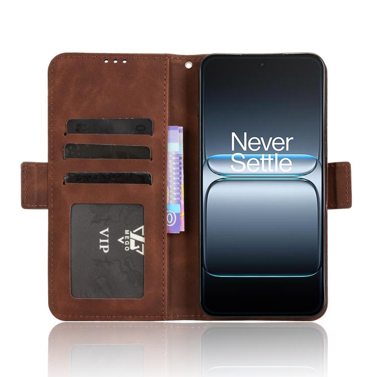 For OnePlus Nord 5 / Ace 5 Ultra 5G Skin Feel Calf Texture Card Slots Leather Phone Case