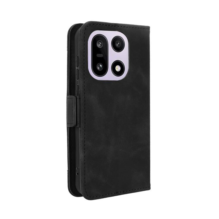 For OnePlus 15 Skin Feel Calf Texture Card Slots Leather Phone Case