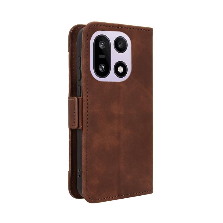 For OnePlus 15 Skin Feel Calf Texture Card Slots Leather Phone Case