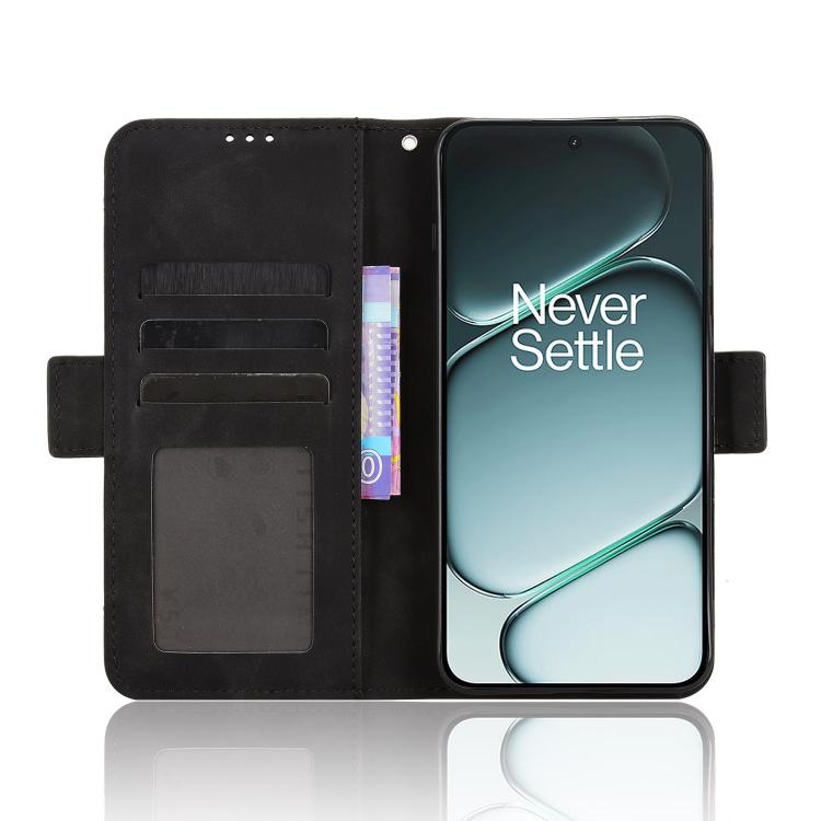 For OnePlus Ace 6 / Ace 6T / 15R Skin Feel Calf Texture Card Slots Leather Phone Case