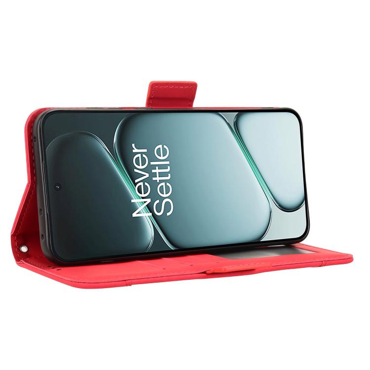 For OnePlus Ace 6 / Ace 6T / 15R Skin Feel Calf Texture Card Slots Leather Phone Case