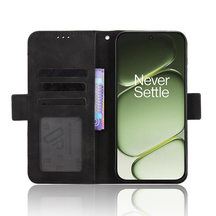 For OnePlus Nord 6 5G / Turbo 6 Skin Feel Calf Texture Card Slots Leather Phone Case