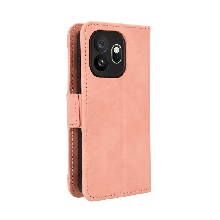 For OnePlus 15T Skin Feel Calf Texture Card Slots Leather Phone Case