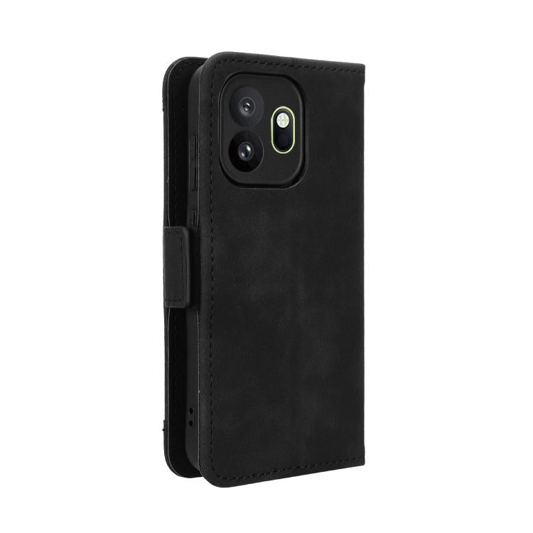 For OnePlus 15T Skin Feel Calf Texture Card Slots Leather Phone Case