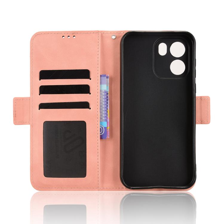 For OnePlus Turbo 6V 5G Skin Feel Calf Texture Card Slots Leather Phone Case