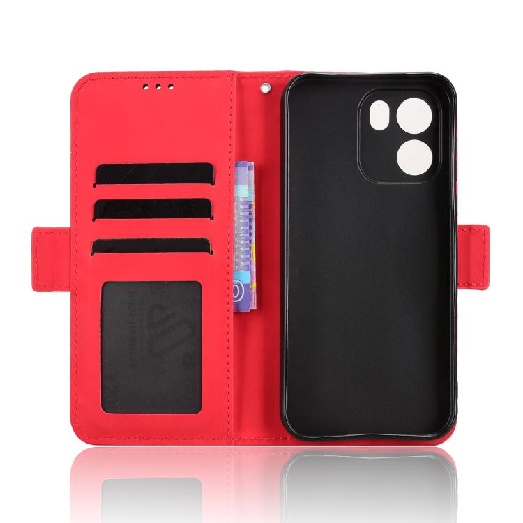 For OnePlus Turbo 6V 5G Skin Feel Calf Texture Card Slots Leather Phone Case
