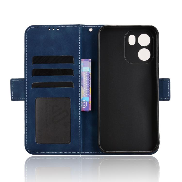 For OnePlus Turbo 6V 5G Skin Feel Calf Texture Card Slots Leather Phone Case